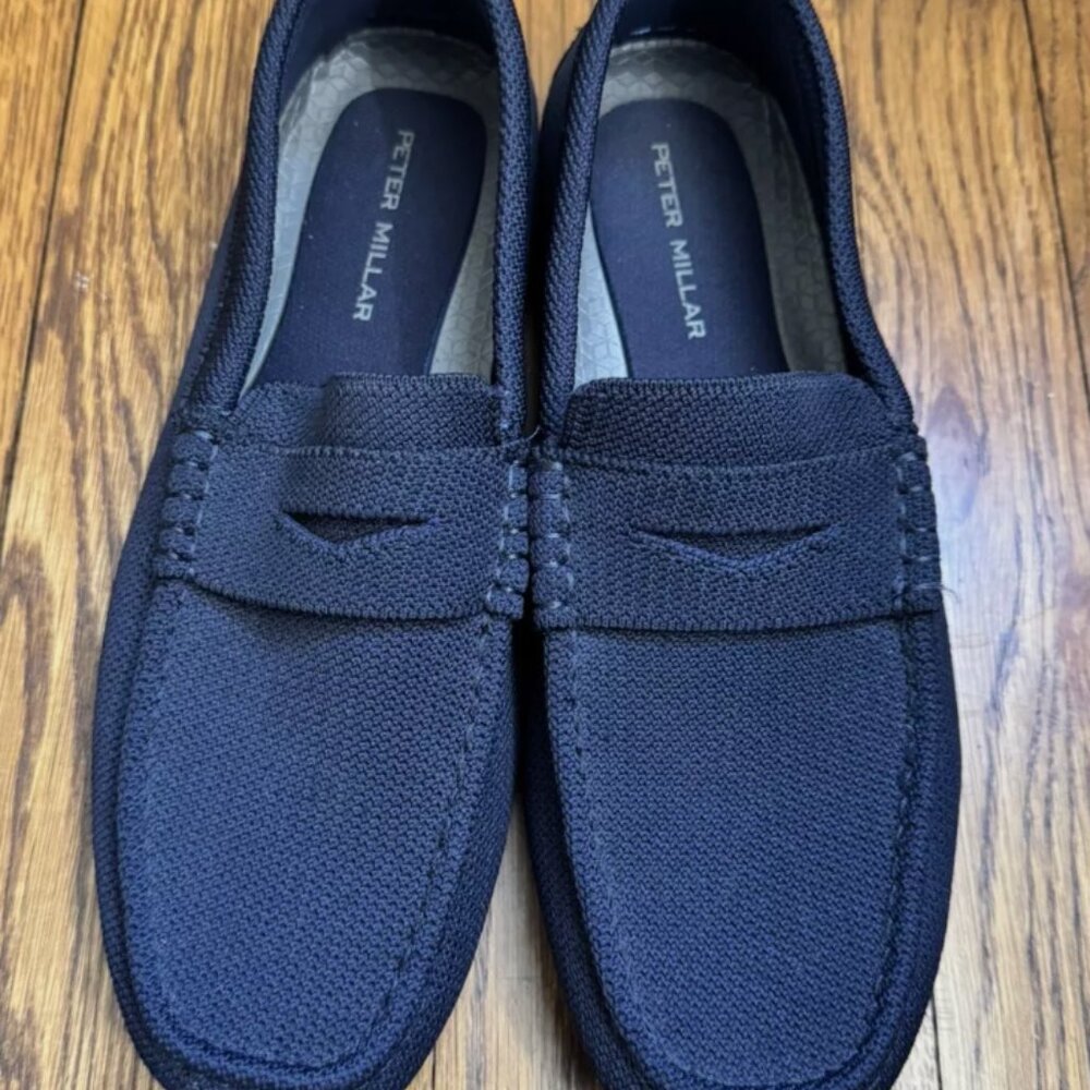 Peter Millar Blue Loafers Size 8.5